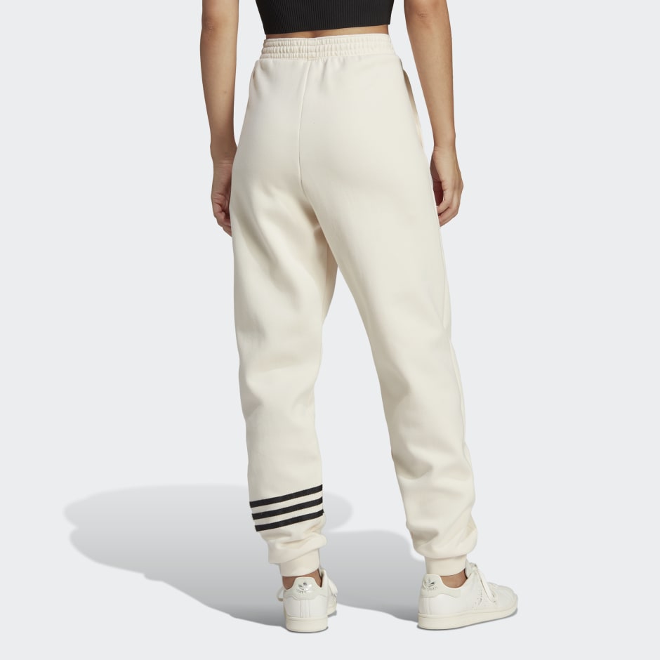 Adidas cuffed pants raw white on sale