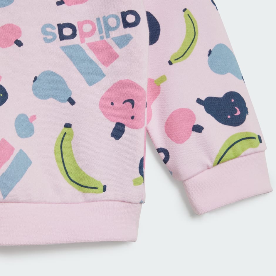 Essentials Allover Print Jogger Set Kids