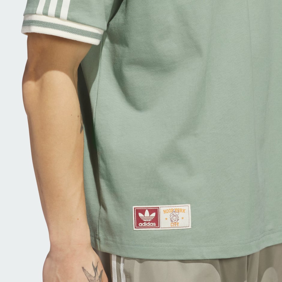 ☆Adidas☆Originals Hoop York City Jersey Green adidas Unisex Hoop York City Basketball Jersey - Green