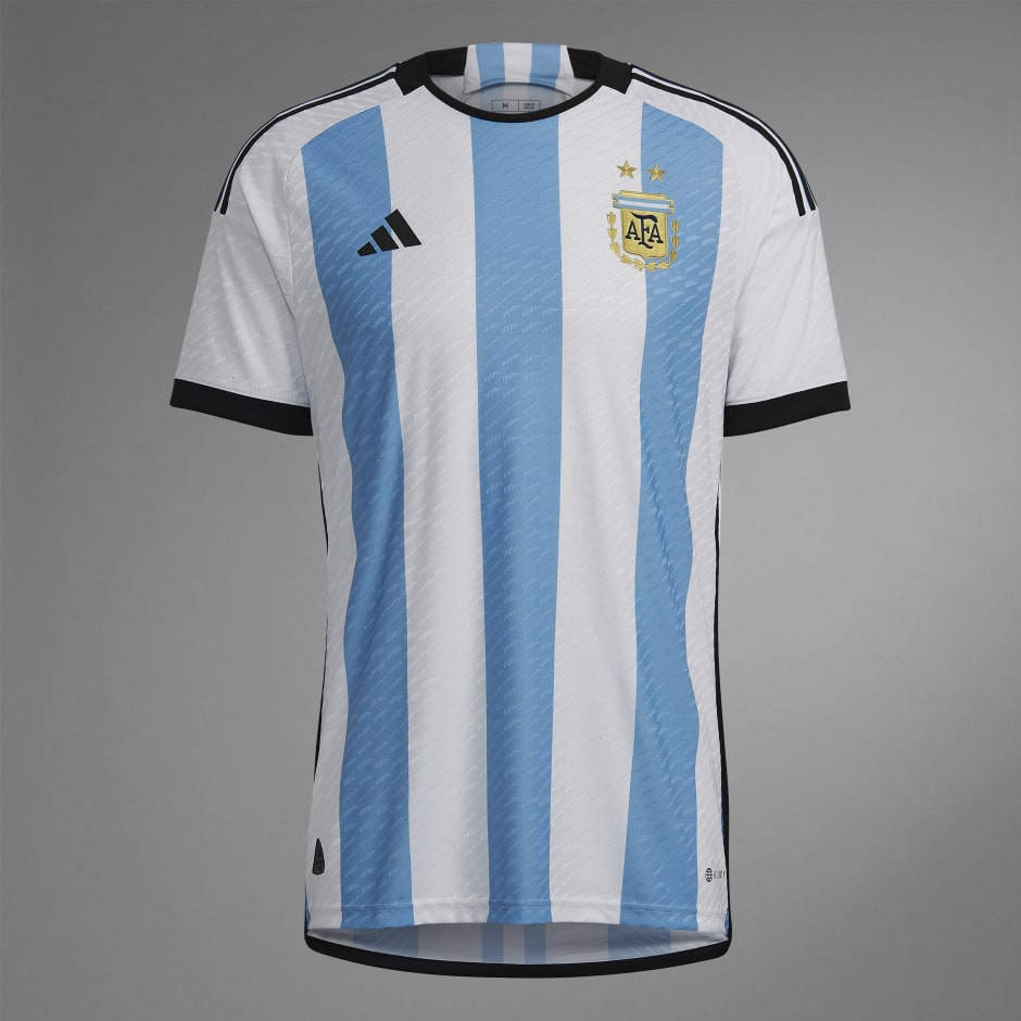 Argentina 22 Home Authentic Jersey