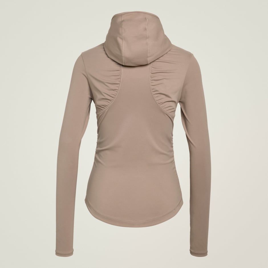 adidas by Stella McCartney Studio Ruched Long Sleeve Top