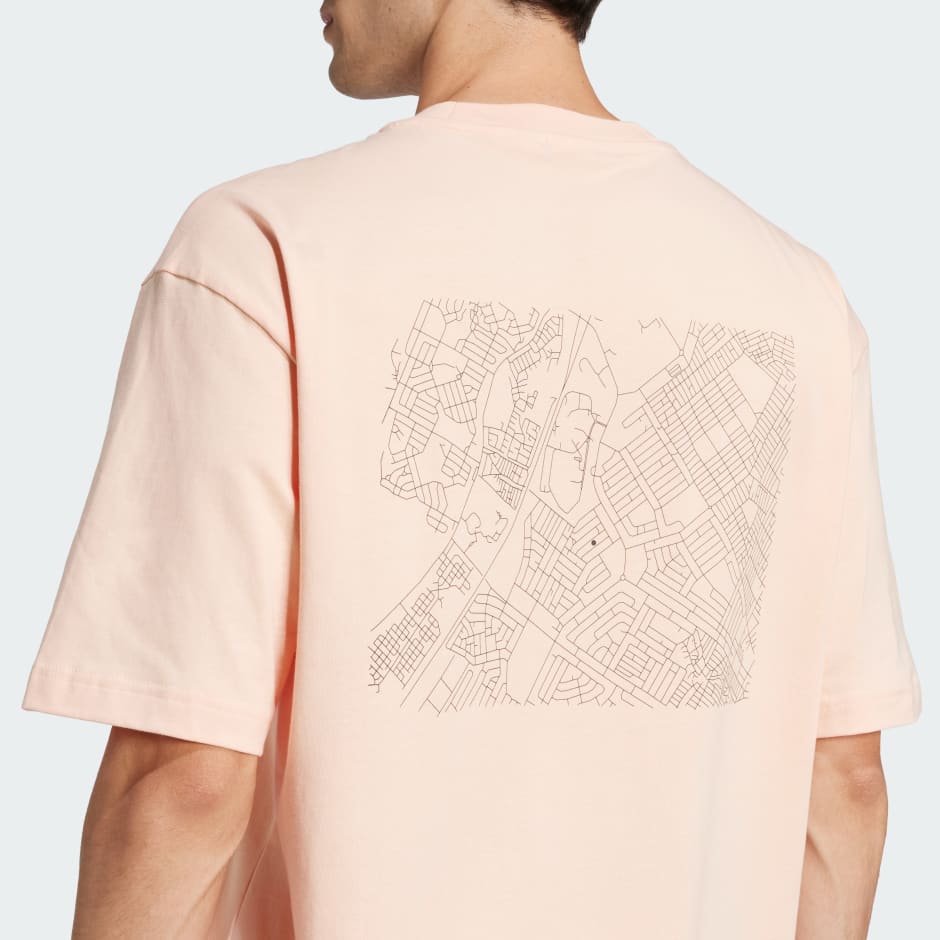 Clothing - adidas x Zwide Graphic Tee - Pink | adidas Kuwait
