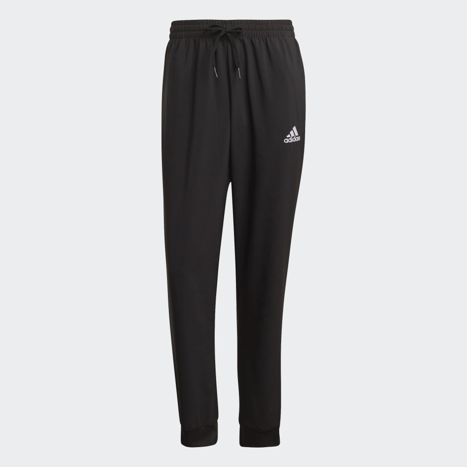 AEROREADY Essentials Stanford Tapered Cuff Embroidered Small Logo Pants image number null
