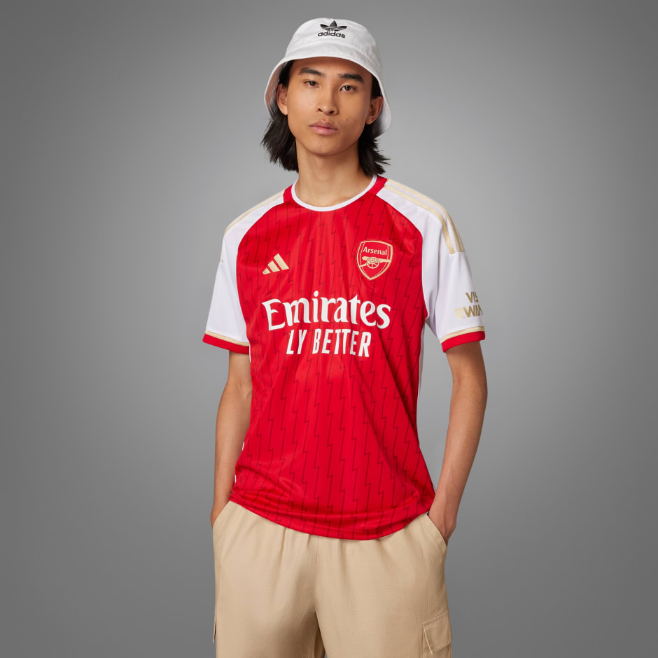 Men's Clothing - Arsenal 23/24 Home Jersey - Red | adidas Oman
