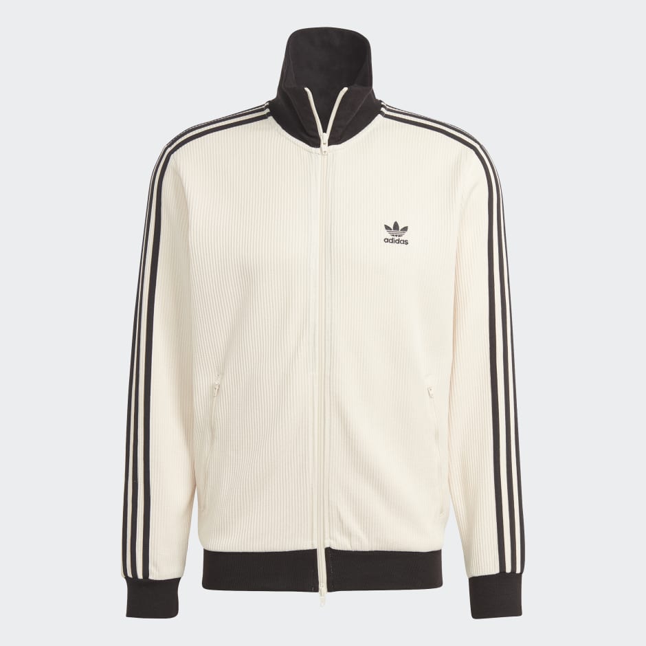 adidas Adicolor Classics Waffle Beckenbauer Track Jacket - Beige ...