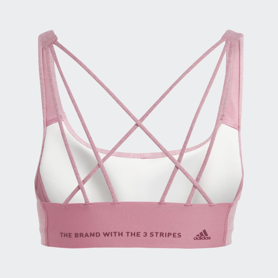 Pink Faith Christian Sports Bra