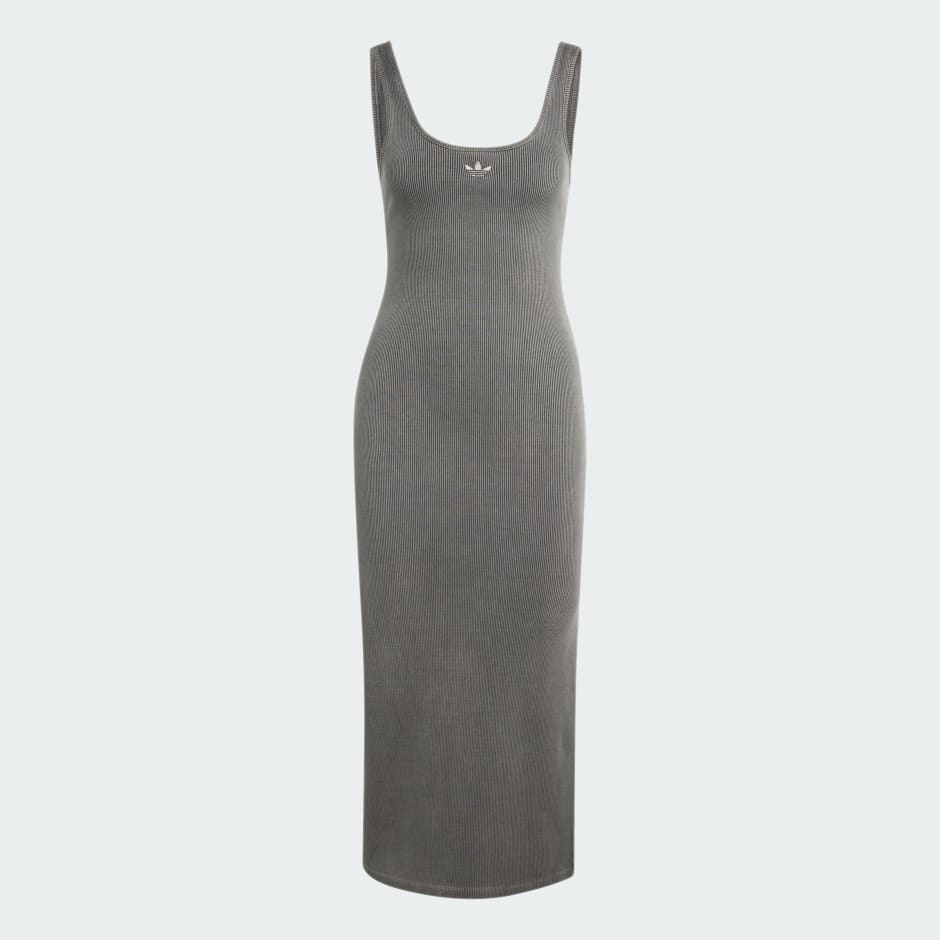 ESSENTIALS RIB TANK MAXI DRESS WASHED
