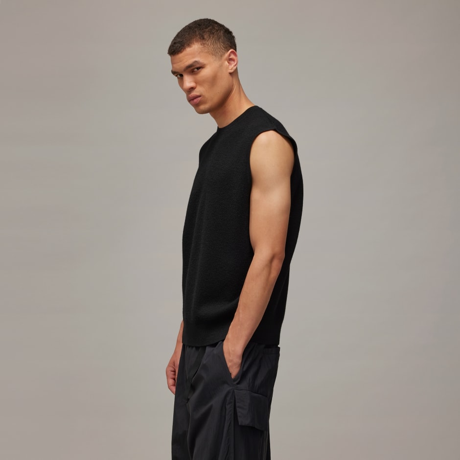 Prsluk Y-3 3-Stripes Knit