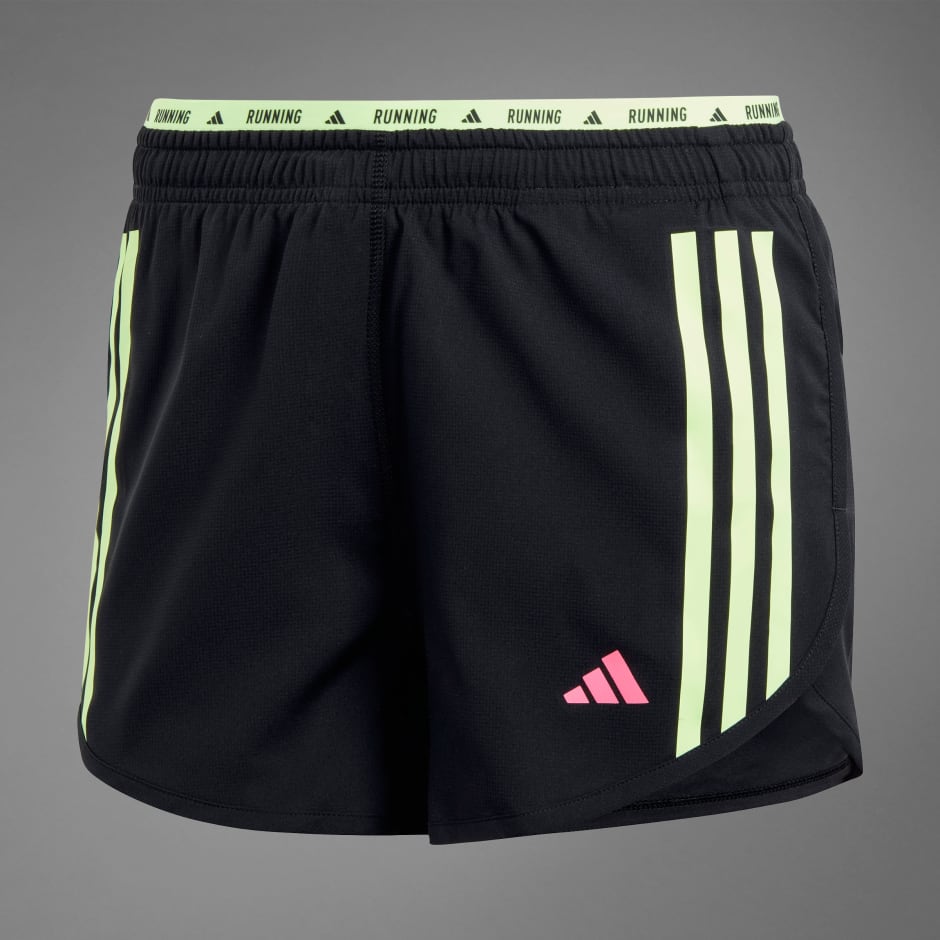 Own the Run 3-Stripes Shorts