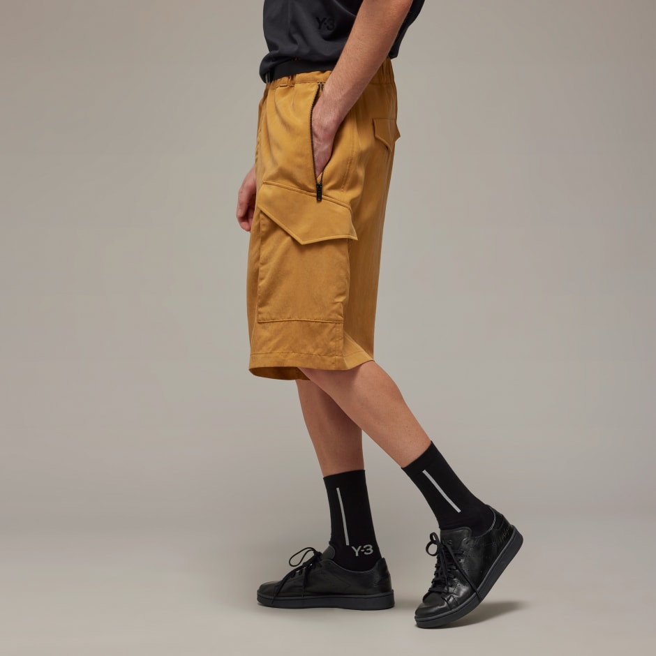 Y-3 Washed Twill Shorts