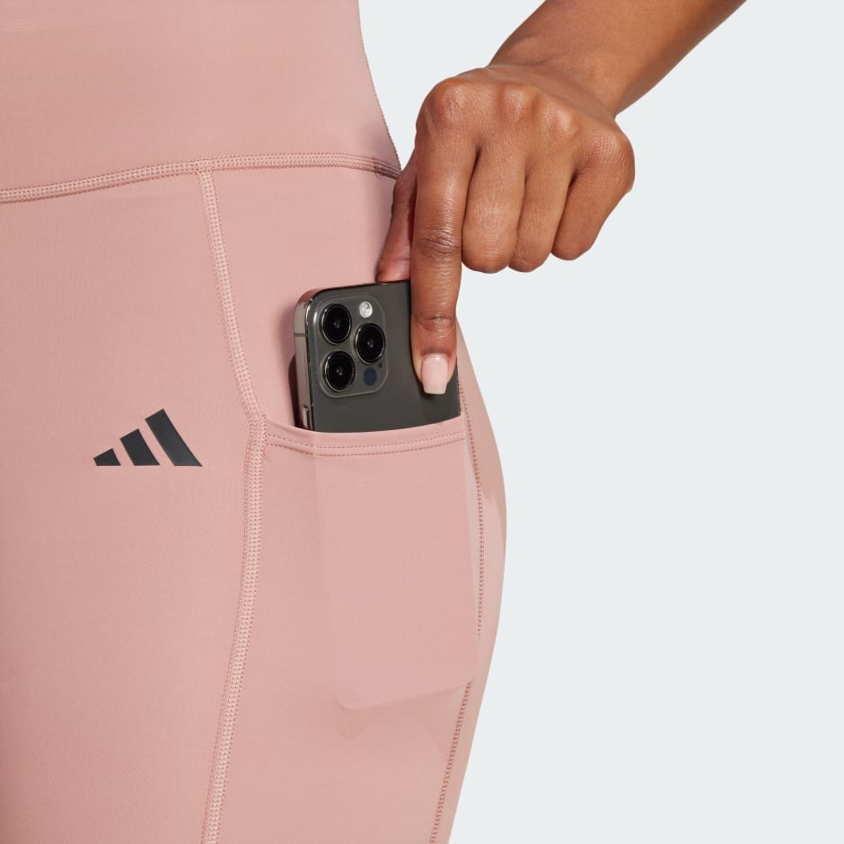 Optime 3-Stripes Full-Length Leggings