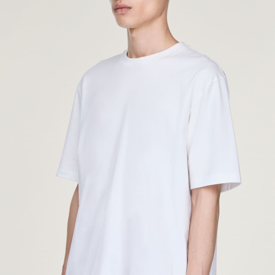 Tシャツ・カットソー Y-3 FW25 White cotton t-shirt (KB2607 COREWHITE) Clothing - Y-3 Short Sleeve Tee - White | adidas Qatar
