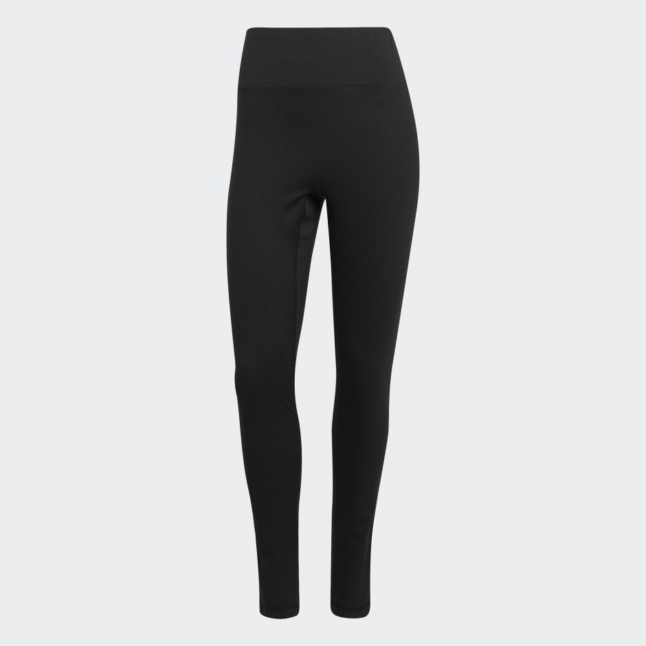 adidas Yoga Essentials High-Waisted Leggings - Black | adidas UAE