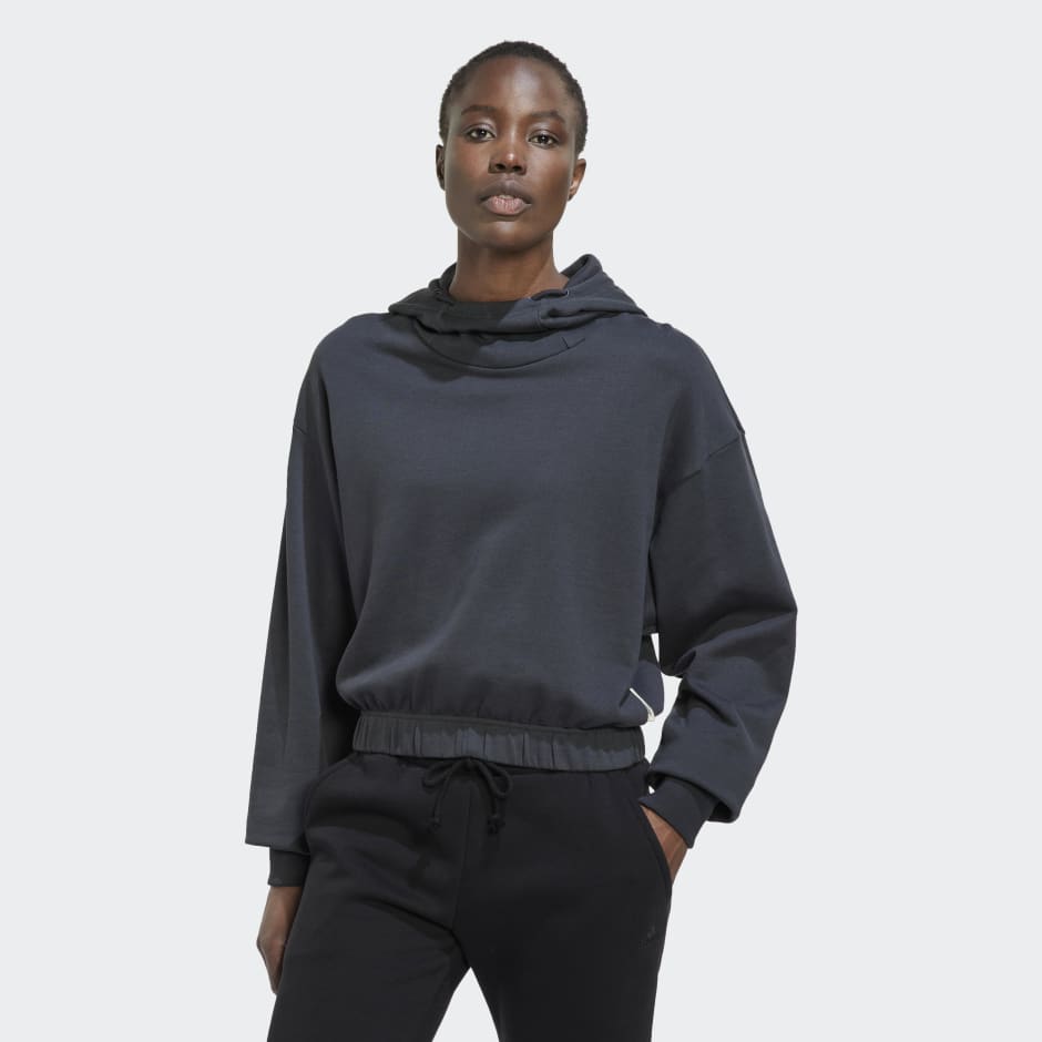 Studio Lounge Cropped Hoodie
