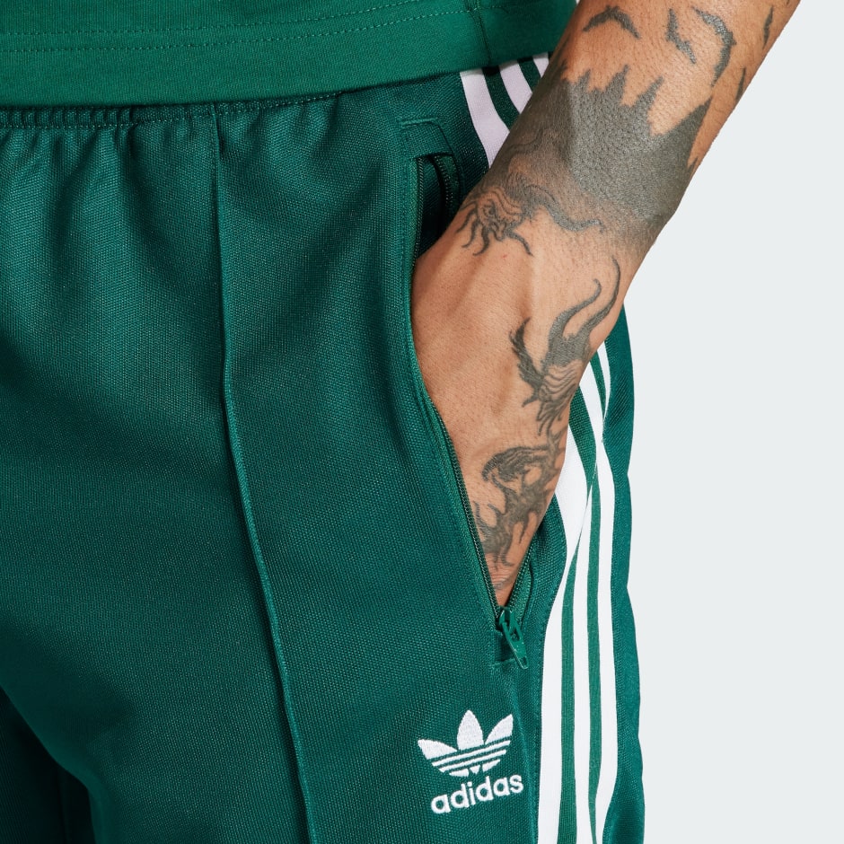 adidas Adicolor Classics Beckenbauer Track Pants - Green | adidas UAE