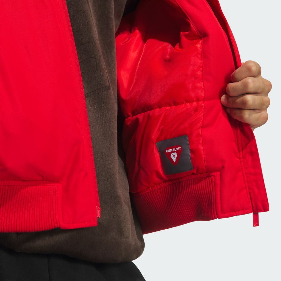 CNY MODERN CHINA 3 STRIPES PADDED BOMBER JACKET