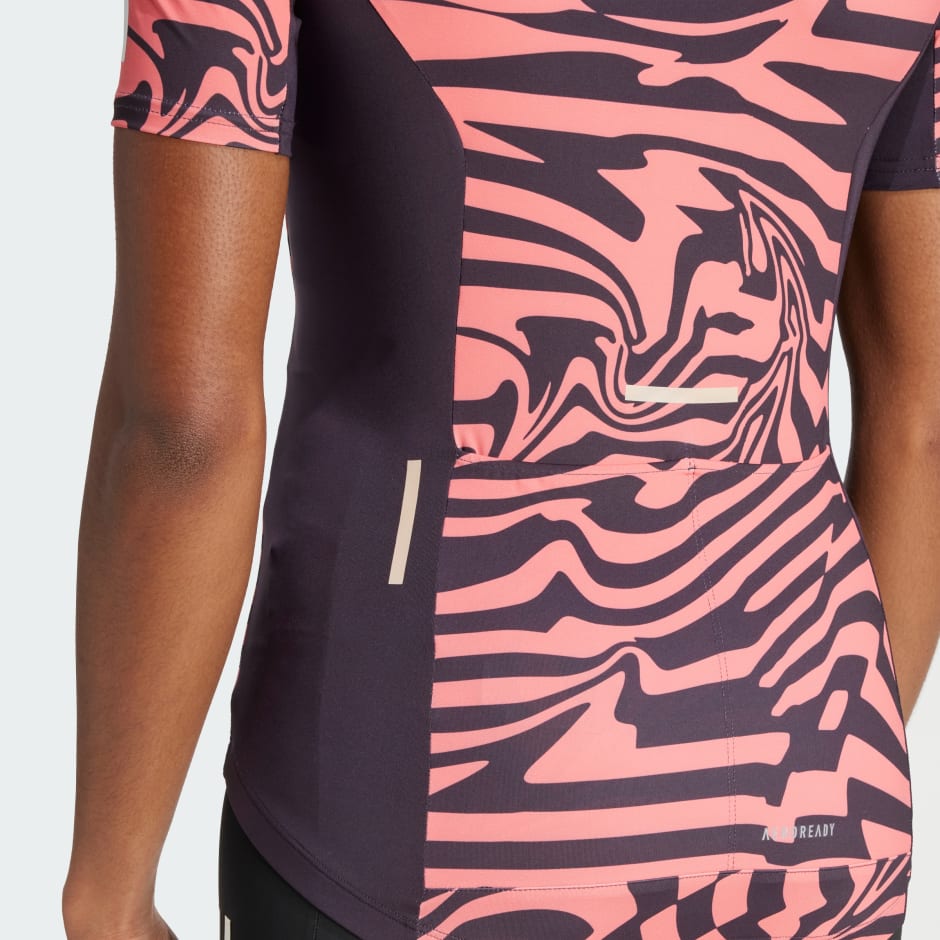 Essentials 3-Stripes Fast Zebra Cycling Jersey