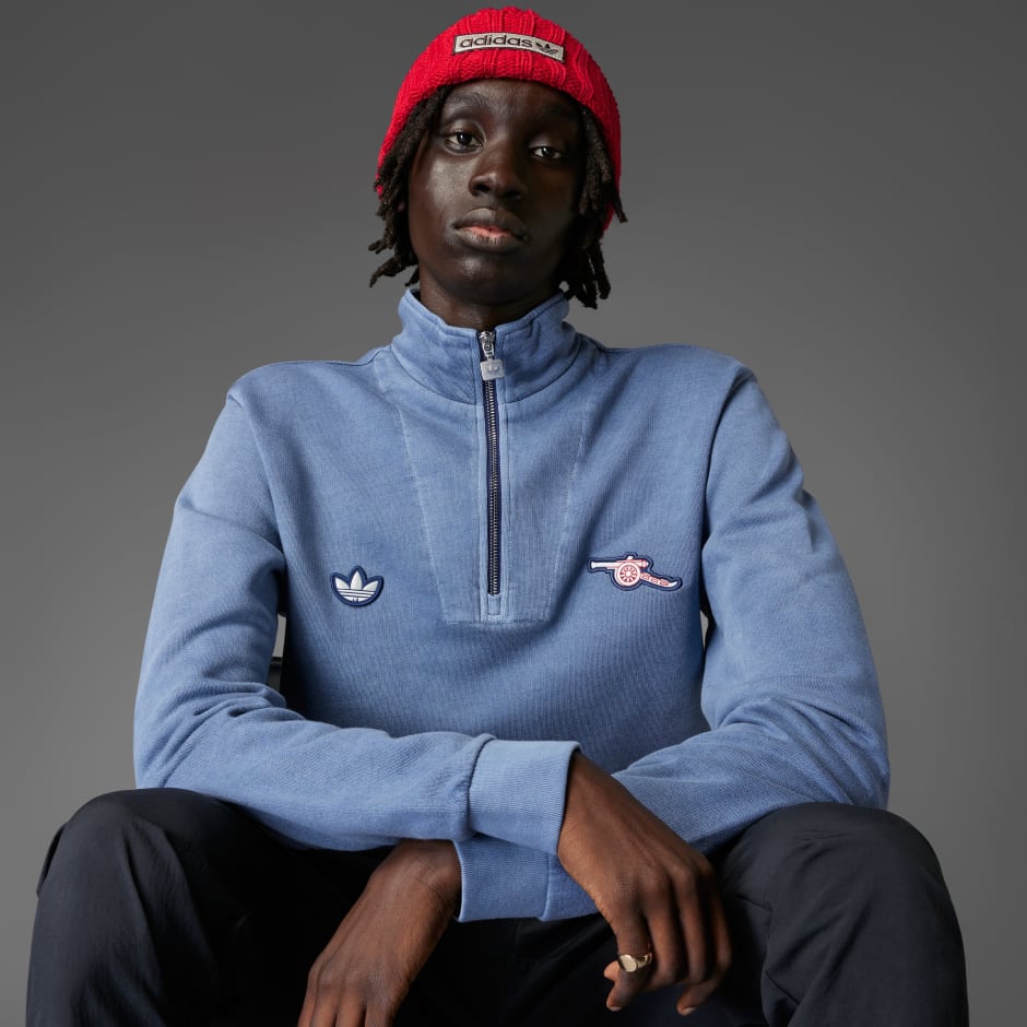سُترة Arsenal Terrace Icons Half-Zip