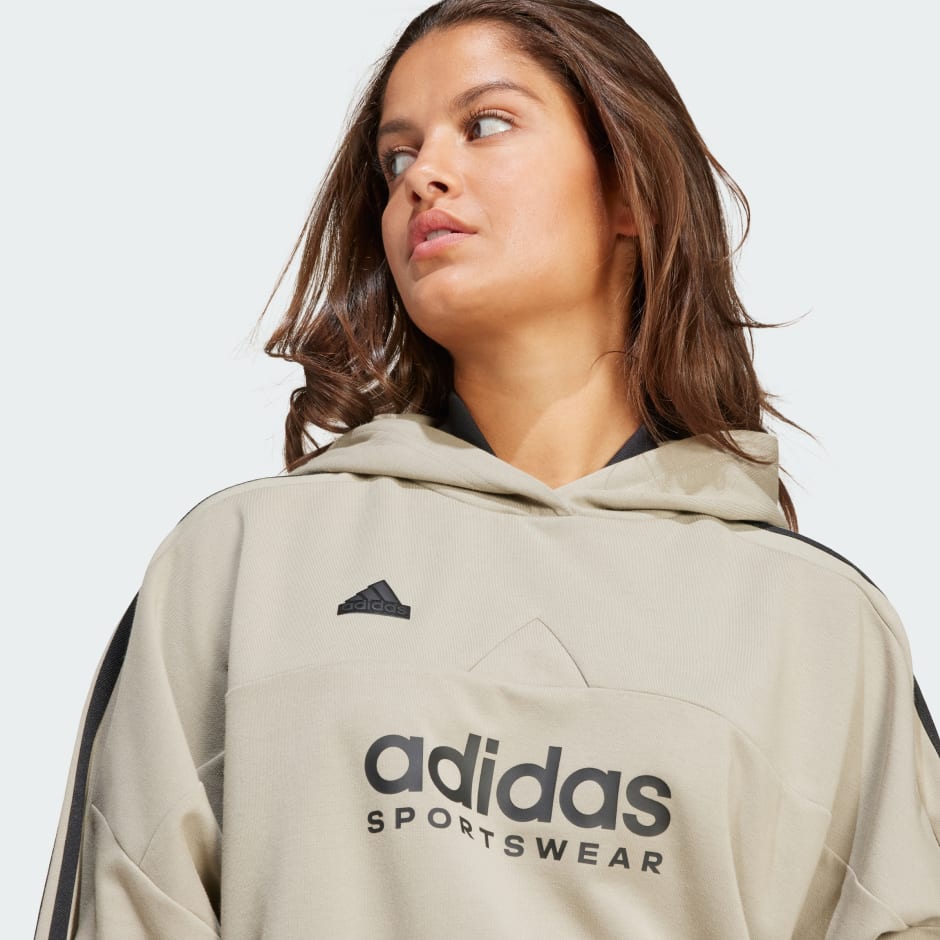 Tiro 3-Stripes Loose Hoodie