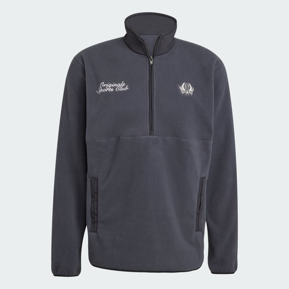 Regular Polar Fleece Quarter-Zip Jacket