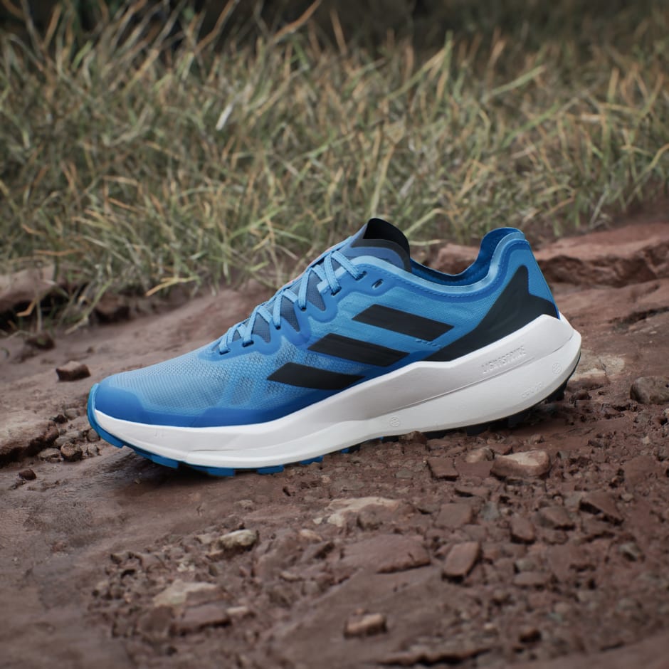 Shoes - Terrex Agravic Speed Trail Running Shoes - Blue | adidas South ...