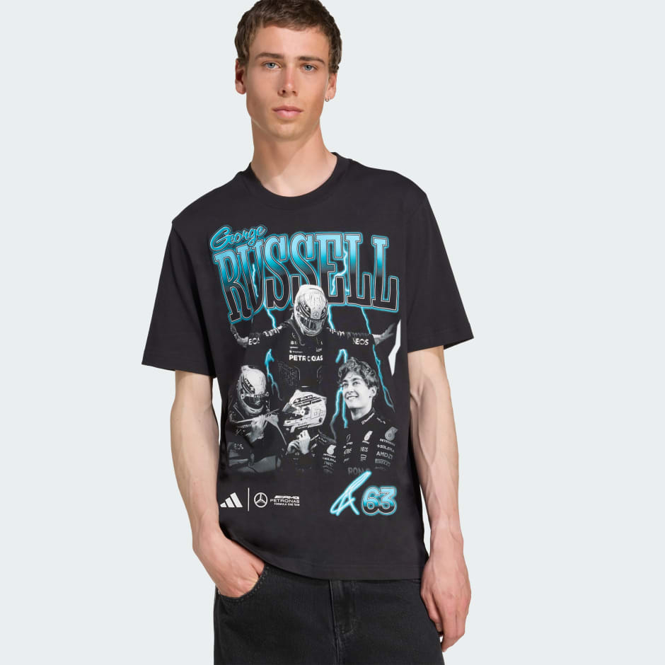 Tricou cu imprimeu Mercedes - AMG Petronas Formula One Team George Russell