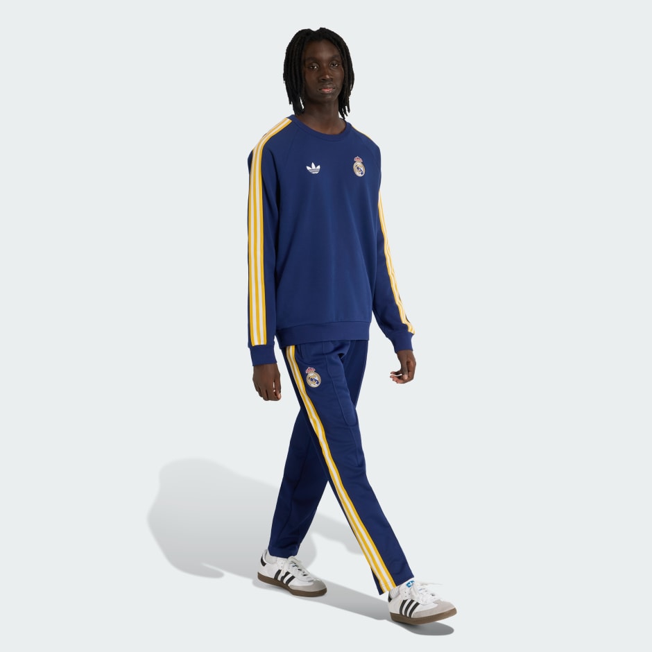 Bluză Cu Guler Rotund Real Madrid Originals