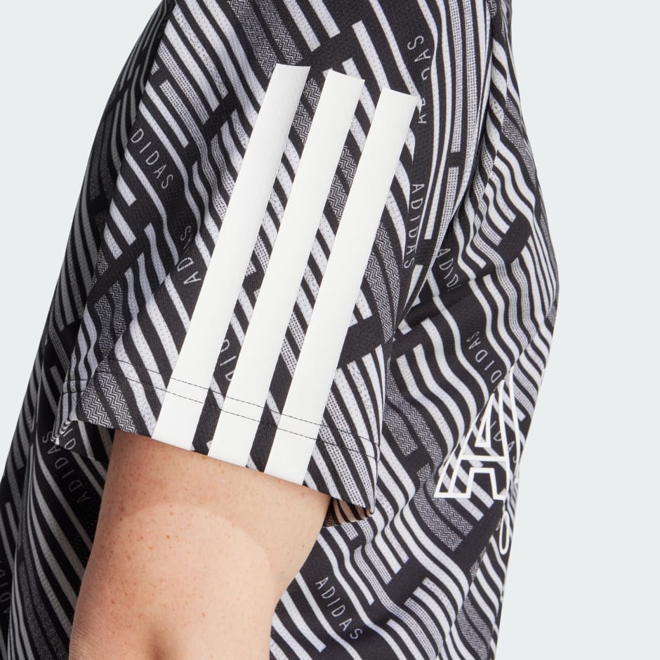 adidas Lightbound Allover printed T-Shirt - Black | adidas TZ adidas Lightbound Allover printed T-Shirt - Black | adidas TZ