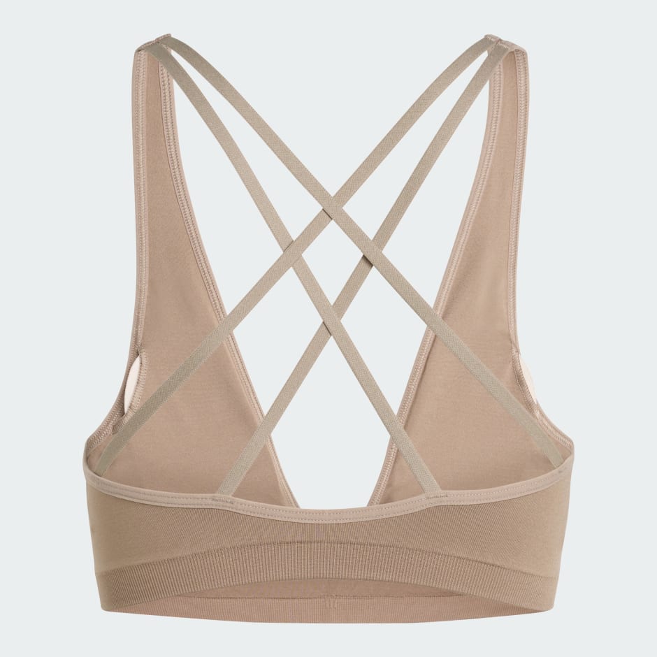 Pleteni grudnjak s laganom razinom potpore Workout Essentials