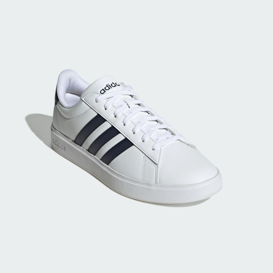Shoes - Grand Court Cloudfoam Comfort Shoes - White | adidas South Africa