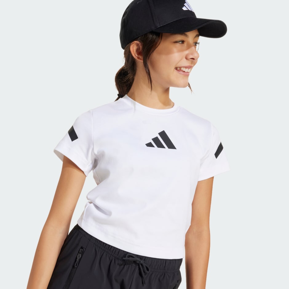 adidas Z.N.E. Fitted Crop Tee Kids