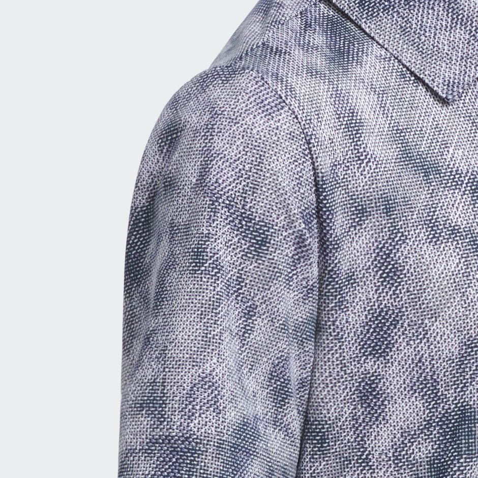 Performance Textured Print Polo Shirt Kids