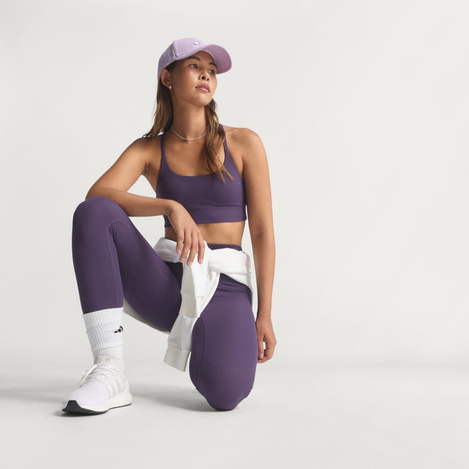 حمّالة صدر adidas All Me Light Support Rib Bra Long Line