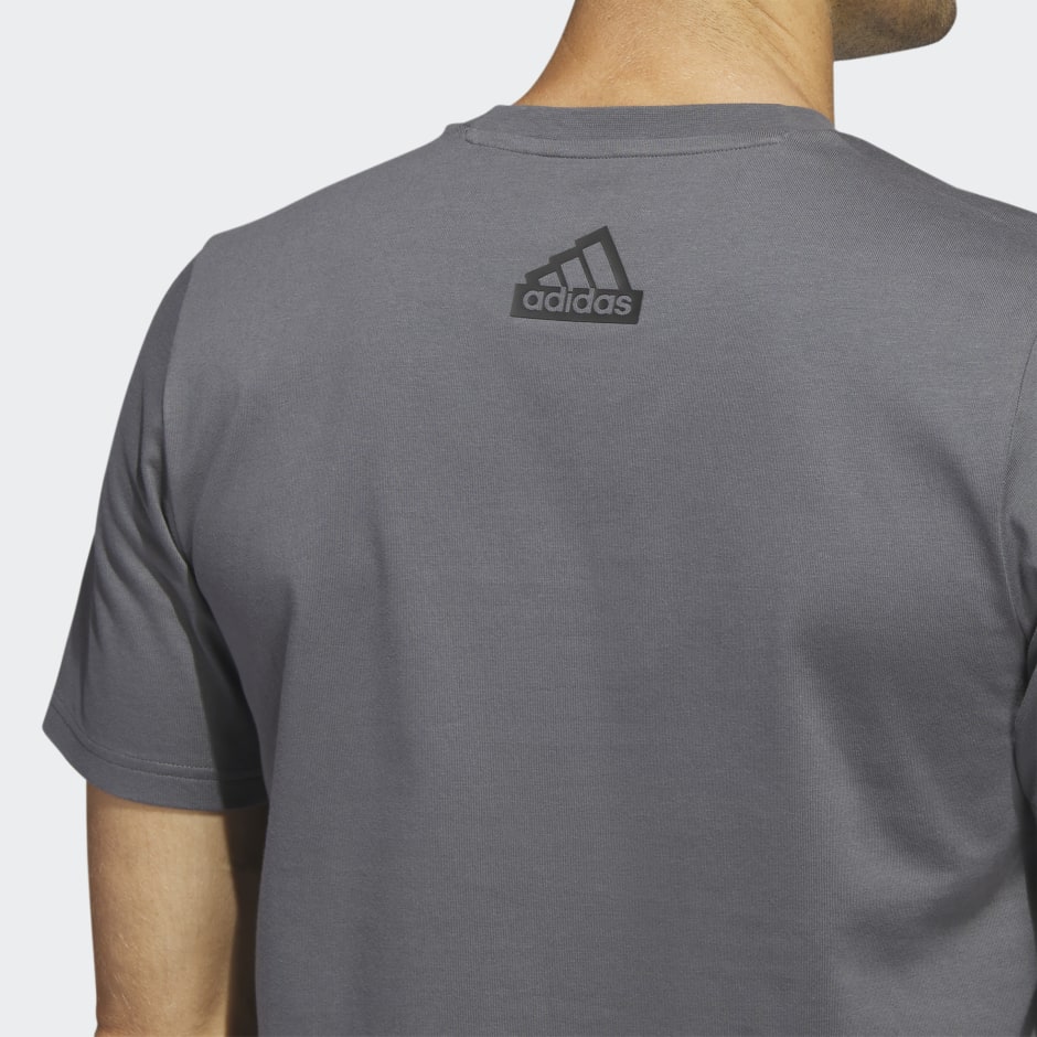 adidas City Escape Graphic Pocket Tee - White