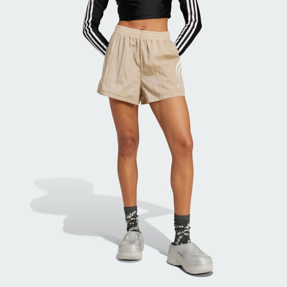 Atlanta Cut Line Nylon Shorts