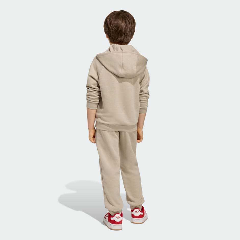 GRAPHIC TREFOIL LOOSE HOODIE SET