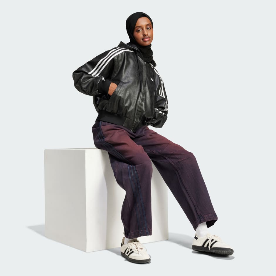 Adilenium Season 3 Banana Fitted Washed Denim Pants