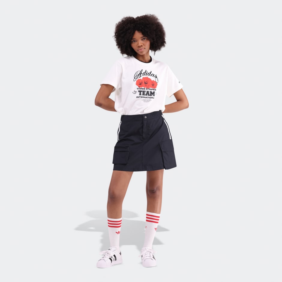 Trefoil Series Flower Loose T-Shirt