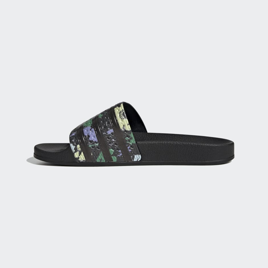 chinelo adidas adilette floral