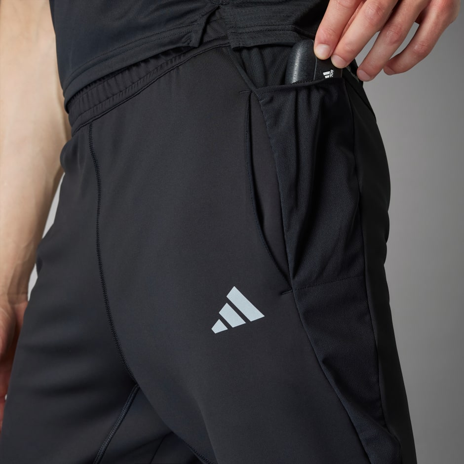 adidas Own the Run Astro Knit Pants - Black | adidas GH