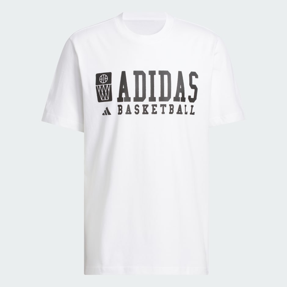 TRICOU CU GRAFICĂ ADIDAS BASKETBALL