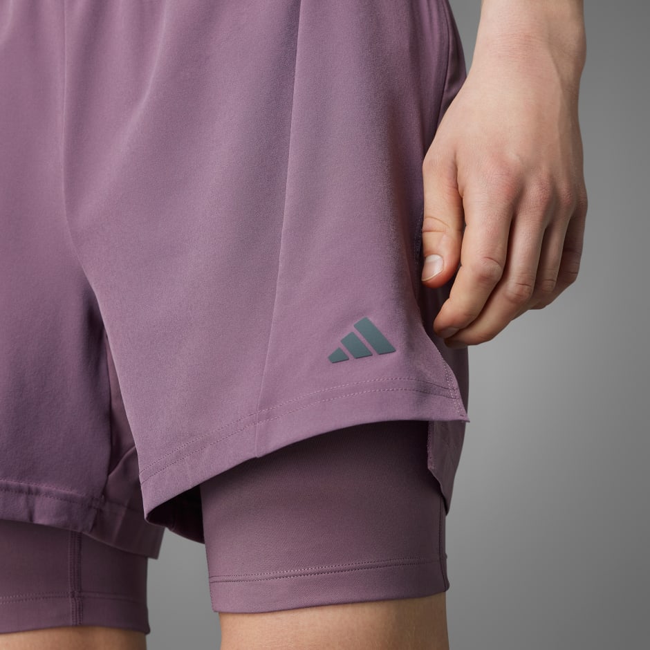 Designed for Training Yoga Training Two-in-One Shorts