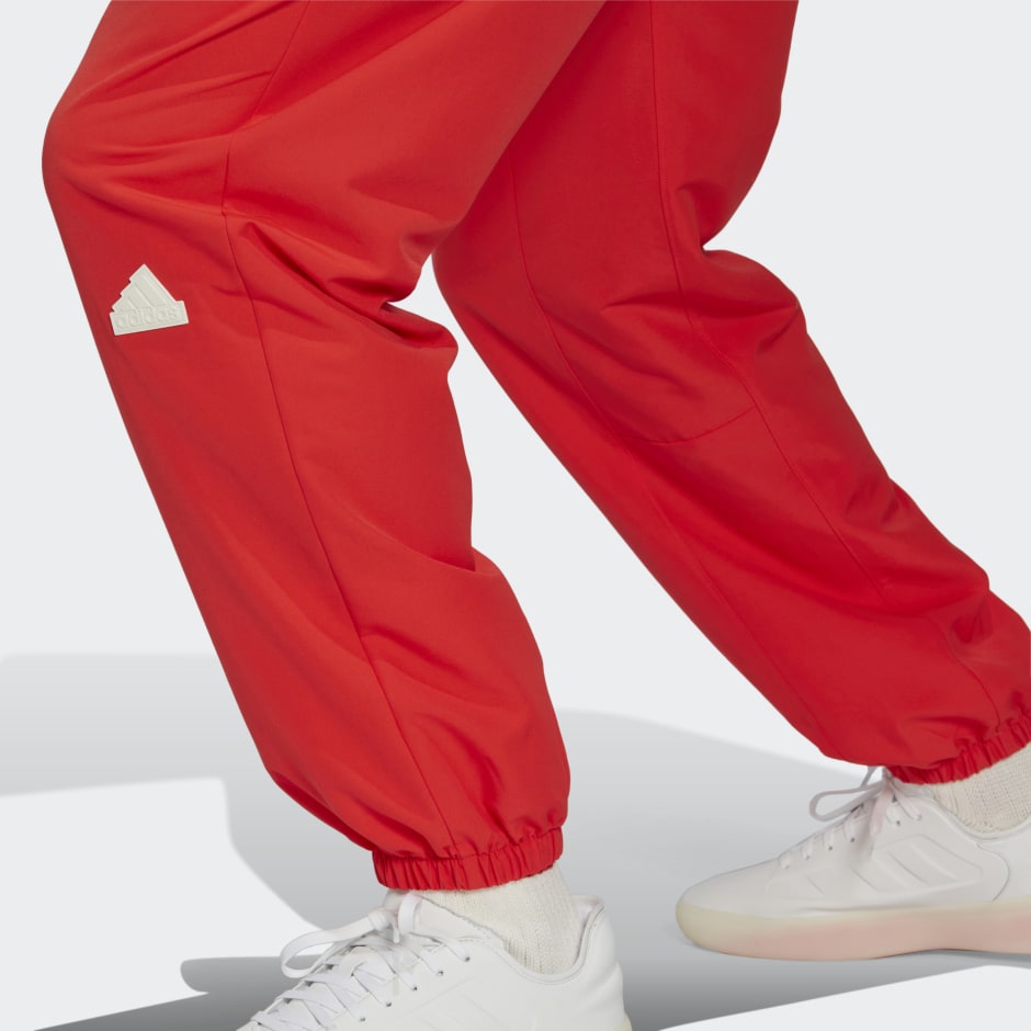 Clothing - Woven Pants - Red | adidas South Africa