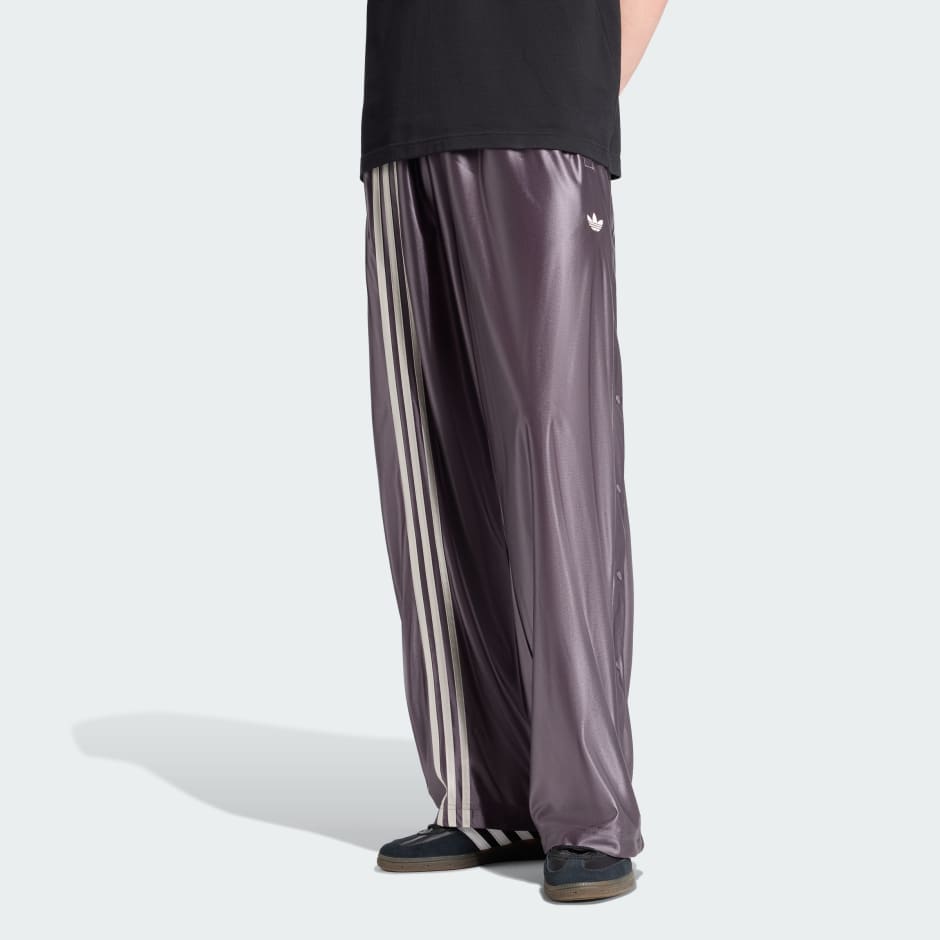 ADIBREAK OVERSIZED SHINY SNAP OFF PANTS