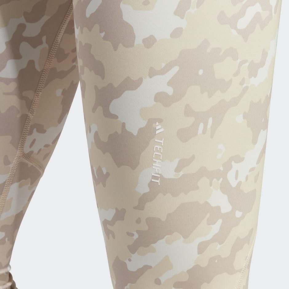 Sanselig mode Forladt Women's Clothing - Techfit Camo 7/8 Leggings - White | adidas Bahrain
