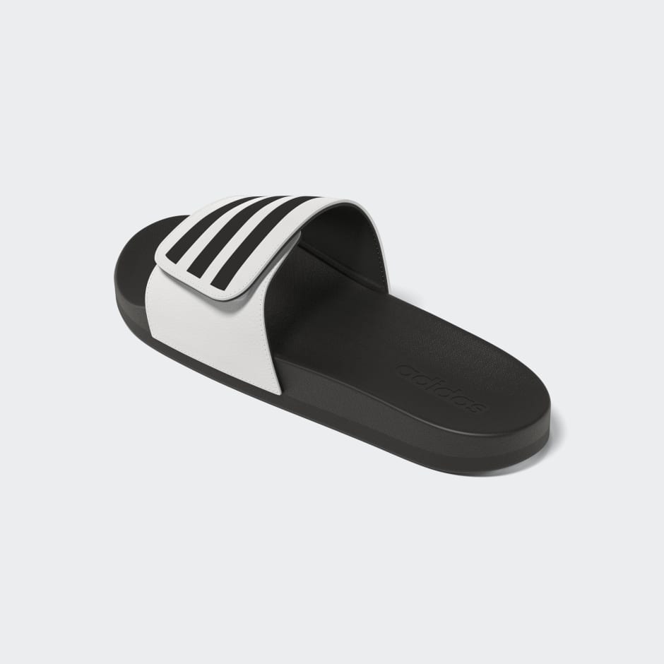 Adidas cloudfoam adjustable discount slides