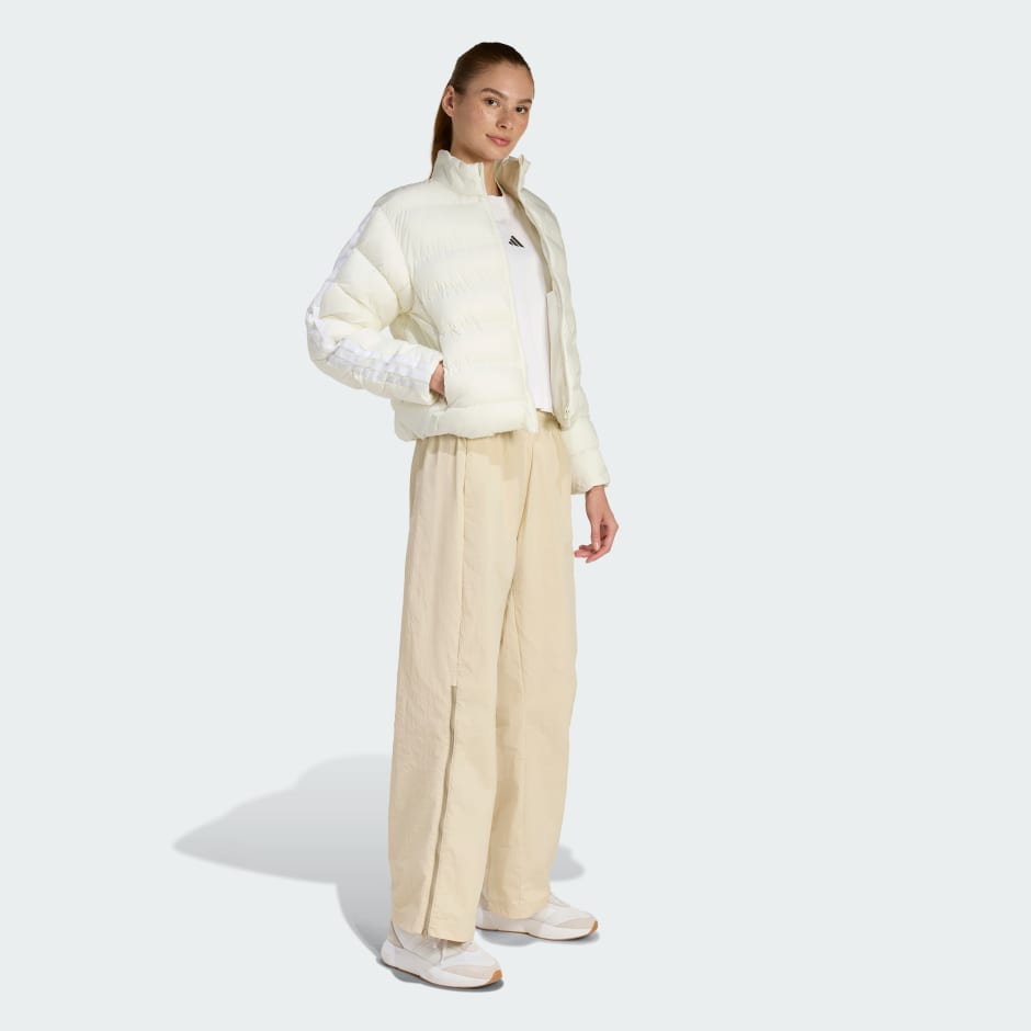 Essentials CLIMAWARM 3-Stripes Synthetic Down Jackets