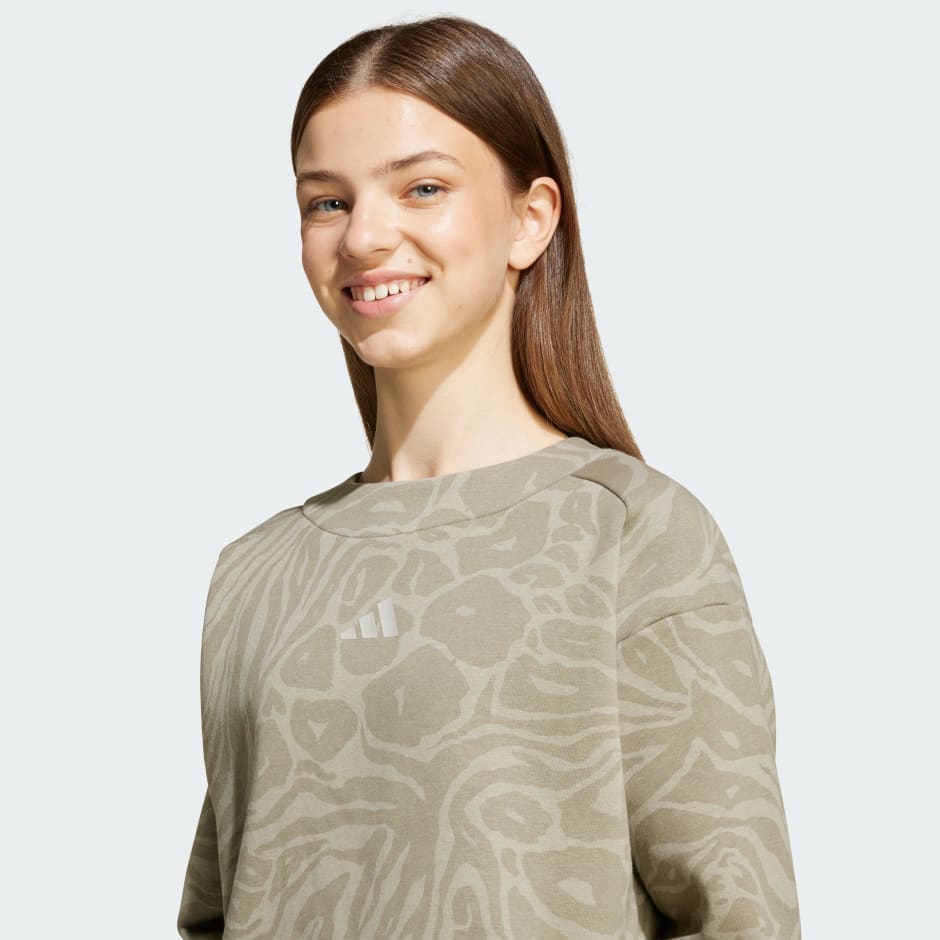 Future Icons Cropped Sweatshirt