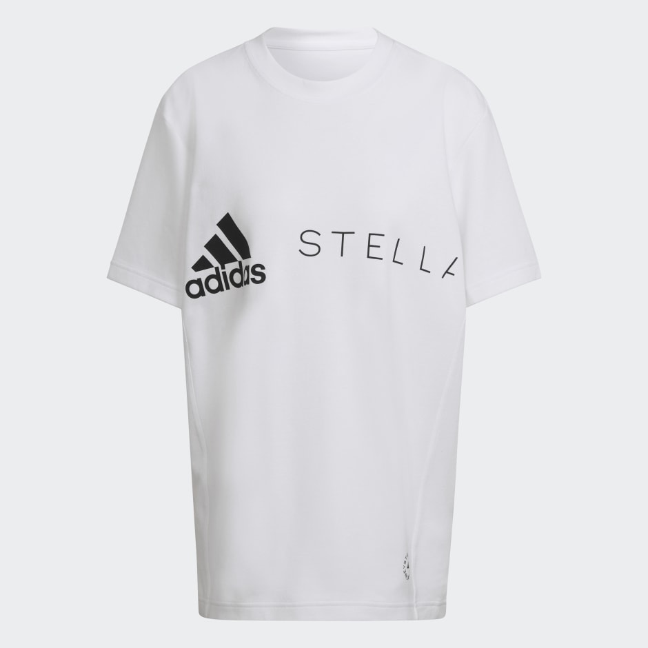 adidas by Stella McCartney Logo T-Shirt - White