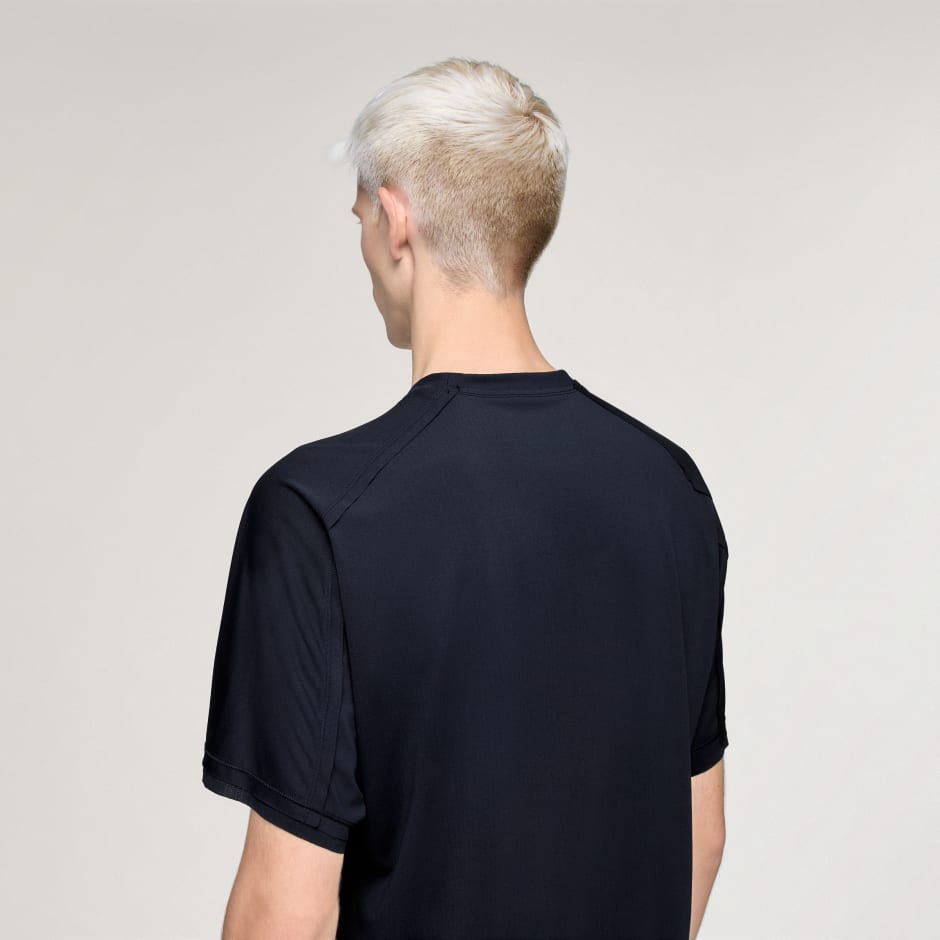 TRICOU Y-3 DE ALERGAT, CU M&Acirc;NECĂ SCURTĂ